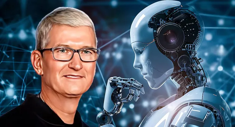 Apple CEO Tim Cook touts AI plans following earning beat