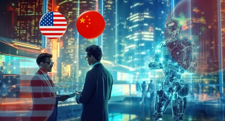 Emphasis on the US and China’s roles in AI Governance