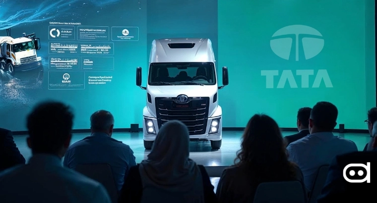 Tata Motors Unveils First AMT Truck in Saudi Arabia